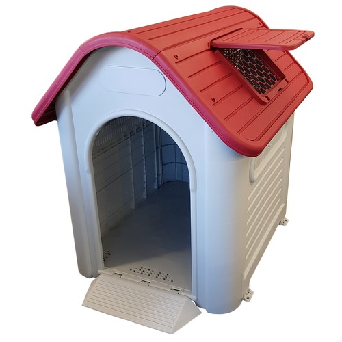 Plastic dog kennel - kennel, house