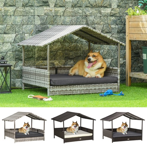 Wicker dog house rattan - wicker, house,