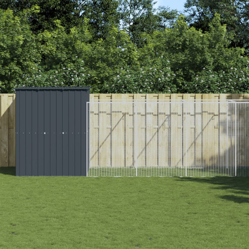 Dog house with run - dog,