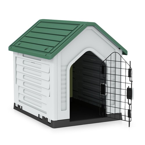 Plastic dog house indoor - plastic,